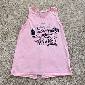 vinyl Disney tank top